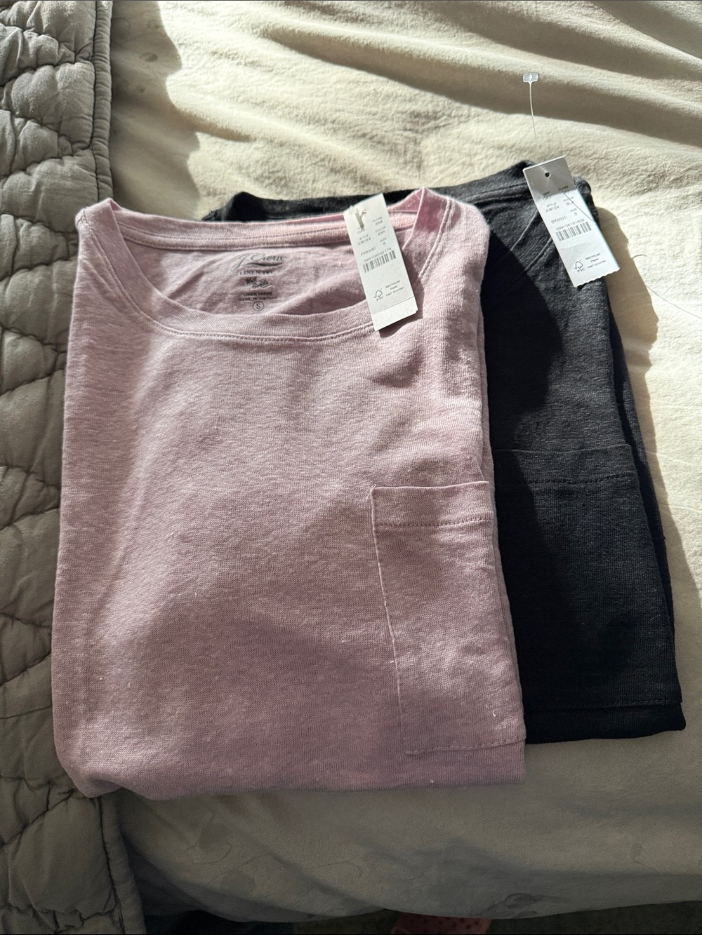 J crew linen t shirt